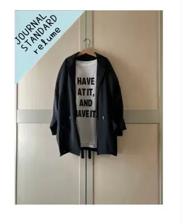 저널 스탠다드 리룸 시어 테일러드 자켓