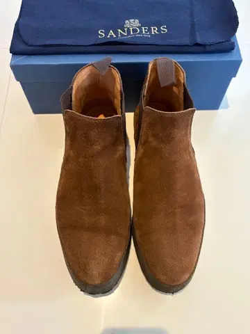 SANDERS 썬더 스웨이드 사이드 고어 부츠