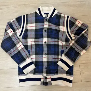 MANHATTAN TRANSFER 체크 무늬 가디건