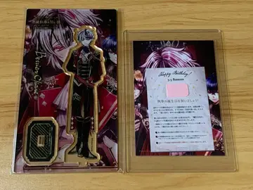 아크네코 벨리안 2024 벌스데이 아크릴 스탠드 브로마이드 세트