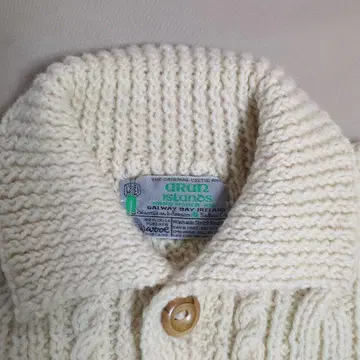 aran Islands 아란 니트 가디건