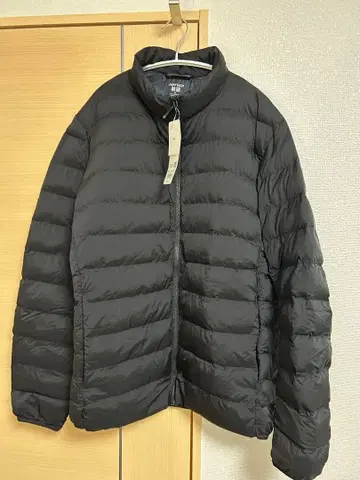 유니클로 퍼프 테크 자켓 블랙 XL