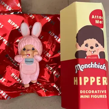 Monchhichi Hippers 토끼 귀 피규어
