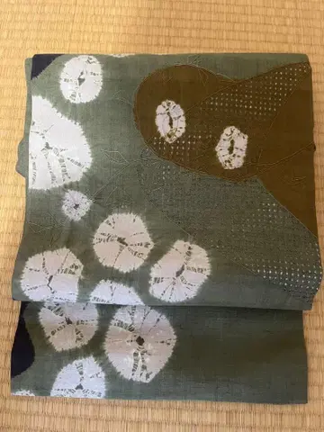 나고야 오비 그린 컬러