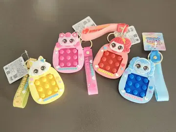 시크릿 캐치! 티니핑 뽁뽁이 키링 4개 세트