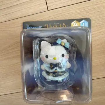 산리오 해피 복권 헬로키티 홀리데이 코스튬 피규어