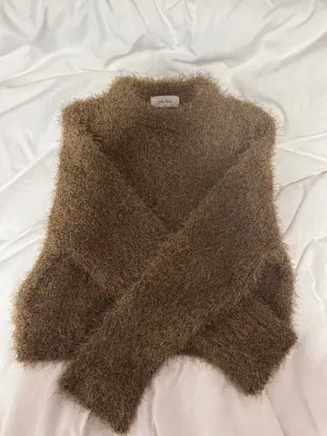 Mila owen 브라운 니트 키라키라