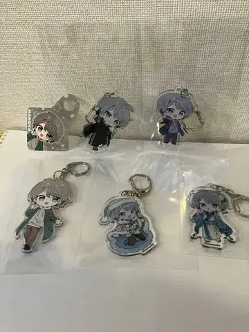 메론파카 아크릴 키링 5개 세트 나로야 나로군 아크릴 키링