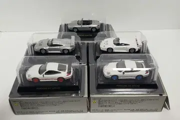 1 교쇼 1/64 서클K 땡스 포르쉐 미니카 5대 세트