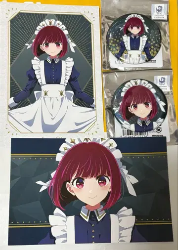 최애의 아이 아리마 카나 별하늘 메이드 로프트 캔뱃지 특전