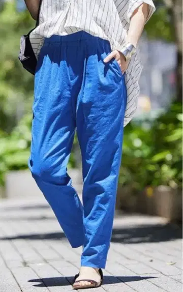 저널 스탠다드 코튼 린넨 VIS 테이퍼드 팬츠 40