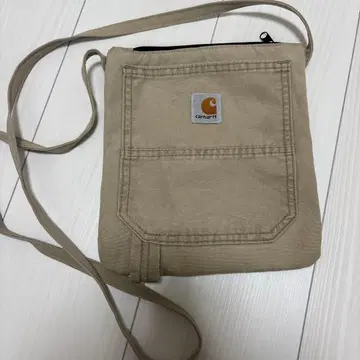 Carhartt 숄더백 베이지 리메이크