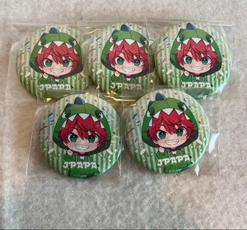 카라피치 쟈파파 푸피파 캔뱃지 5개 세트