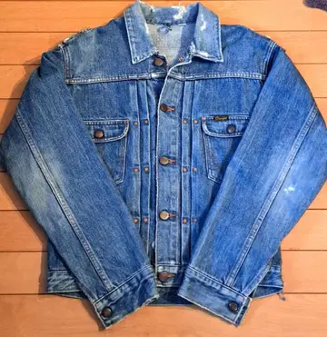 Wrangler 데님 자켓 데님 블루