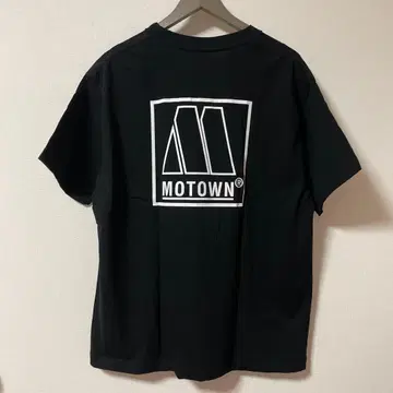 마인 데님 MOTOWN 로고 프린트 T-SH