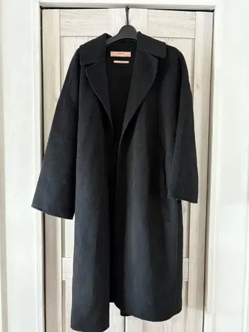 ZARA BASIC 블랙 롱 코트 새상품급