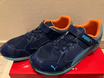 24cm PUMA 네이비/오렌지 신발