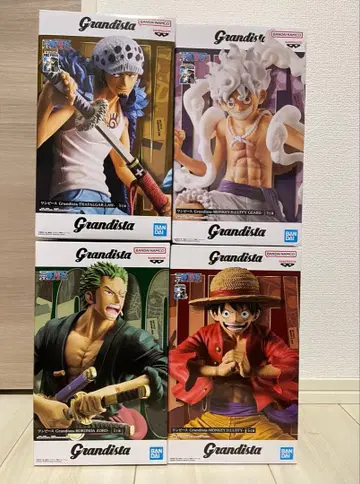 원피스 ONE PIECE Grandista 피규어 4세트