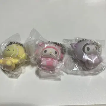 [ 익명 배송 ] 산리오 시크릿 오너먼트 마스코트 플로키 3종 세트