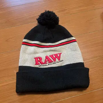 RAW PAPERS 모자 꽁지 니트
