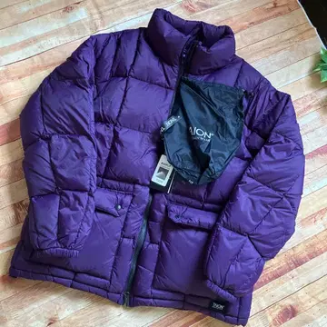 [ 새상품 ] TAION 마운틴웨어 다운 자켓 퍼플 800FP XL