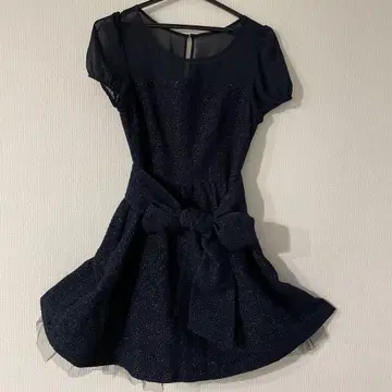 TO b.by agnes b 드레스 리본 포함 택 포함 새상품