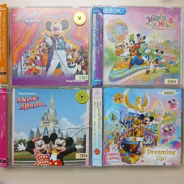 [ 도쿄 디즈니랜드 ] CD 앨범 4장 세트