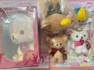 리락쿠마 로프트 한정판 매달린 봉제 인형 5점 풀세트