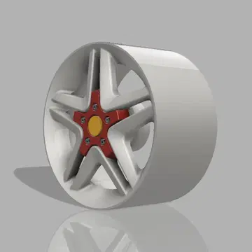 1/24 프라모델 휠 페라리 엔지니어링 타입