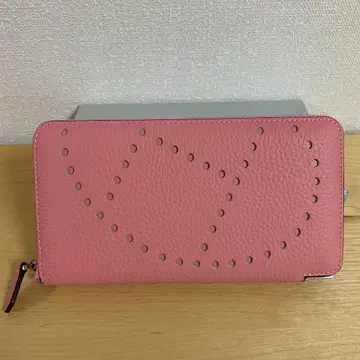 인기 도서 소가죽 라운드형 장지갑