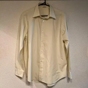 AURALEE WASHED FINX TWILL SHIRT