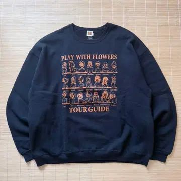 seesee 맨투맨 블랙 XL 사이즈