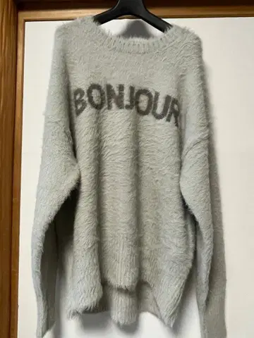 siro de laine 봉쥬르 스웨터