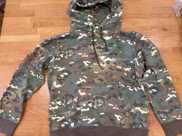 XLARGE 카모플라쥬 후드티 M 사이즈