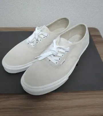 VANS 오센틱 피그 스웨이드 베이지