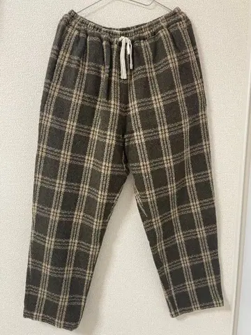 s.k. manor hill 체크 무늬 이지 팬츠 M 사이즈