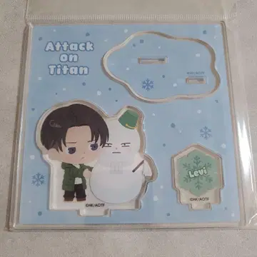 진격의 거인 AKIBA FAN CUBE 아크릴 스탠드 리바이 눈사람