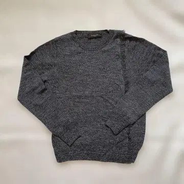 Demi-Luxe 프린지 긴팔 스웨터 울 100% M