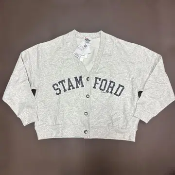 SHIPS STAMFORD 로고 가디건 그레이 프리 쉽스