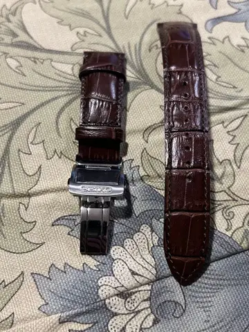 [ 무료배송 ] SEIKO 정품 D 버클, 가죽 벨트