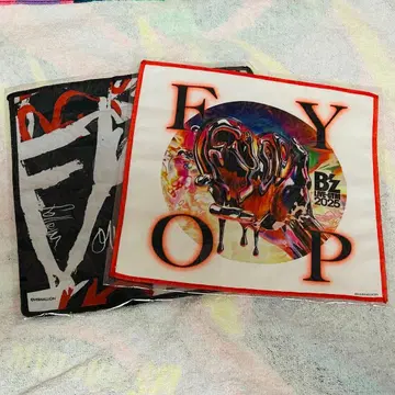 B'z LIVE-GYM 2025 FYOP 회장 한정판 가챠 파이버 타월