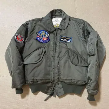 HOUSTON 플라이트 자켓 MILITARY Blue Impulse