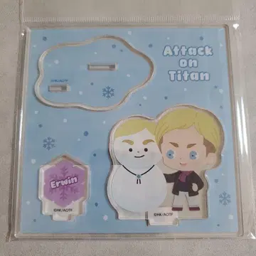 진격의 거인 AKIBA FAN CUBE 아크릴 스탠드 엘빈 눈사람