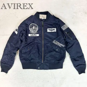 레어 AVIREX 톰캣 L-2 플라이트 자켓 함상 전투기 F-14