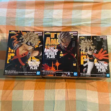 나의 히어로 아카데미아 바쿠고 카츠키 피규어 3체 세트