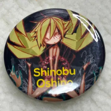 오시노 시노부 모노가타리 시리즈 우에다 하지메 캔뱃지