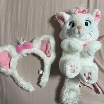 마리 머리띠 미니백 봉제 인형 세트 디즈니