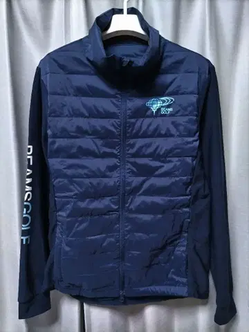 빔즈 골프 하이브리드 패딩 자켓 네이비