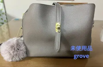 [ 미사용품 ] 여성용 숄더백 grove 베이지 브라운