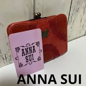 ANNA SUI 가마구치 지갑 이단 접이